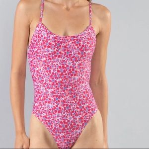 XIRENA TESSA ONE-PIECE PEONIE SWIMSUIT